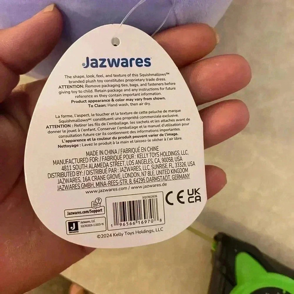 NWT 10" Meadow the Purple Horse Stackable Squishmallow - Picture 5 of 6